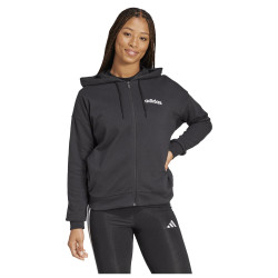 Adidas Γυναικεία ζακέτα Essentials Linear Full-Zip French Terry Hoodie